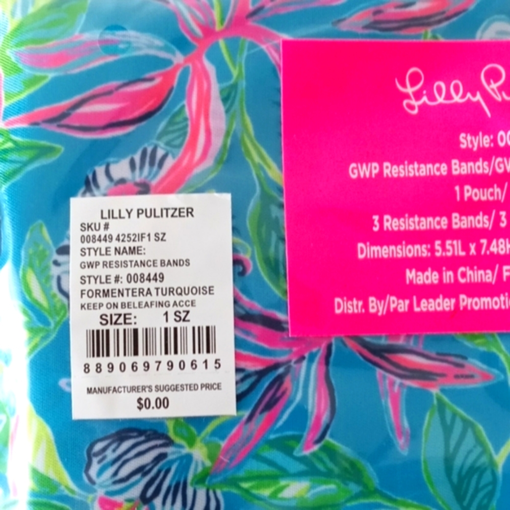 🔴SOLD🔴🆕 🏆HP🏆 Lilly Pulitzer - Resistance Bands - Picture 5 of 6